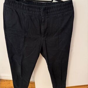 Tiger of Sweden Black Chinos with Elastic Waist